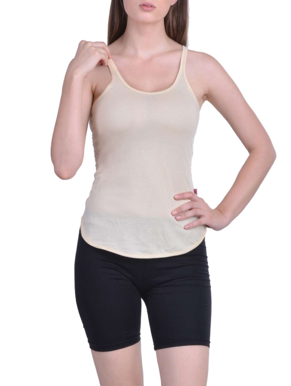 set of 3 multicolored cotton camisole - 12940337 -  Standard Image - 4