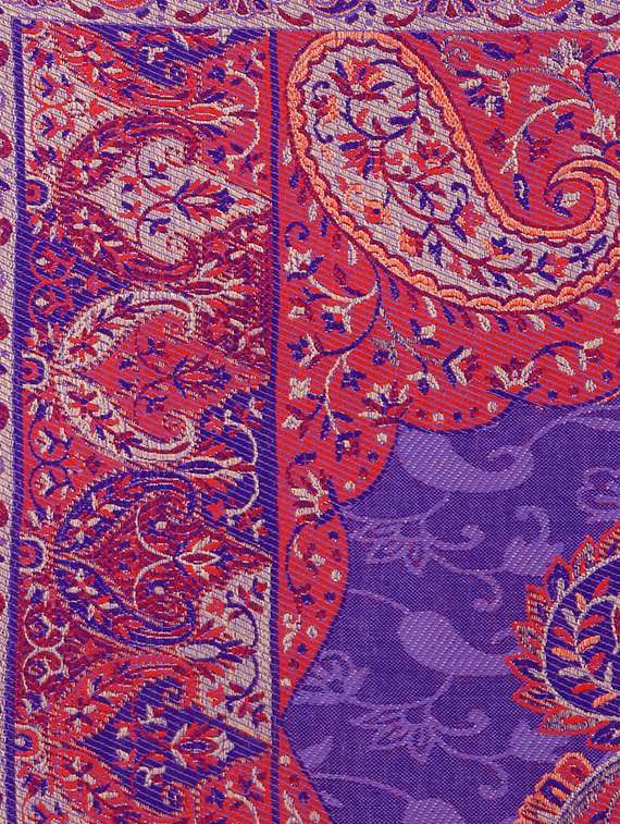 purple viscose shawl - 12941351 -  Standard Image - 1