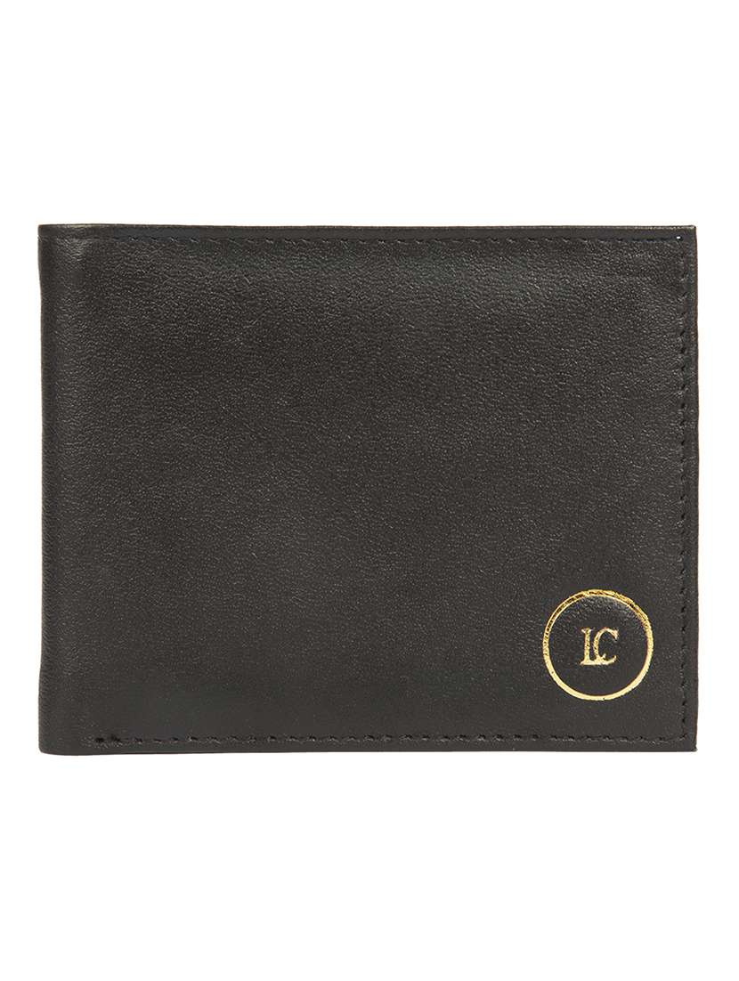 black leather wallet