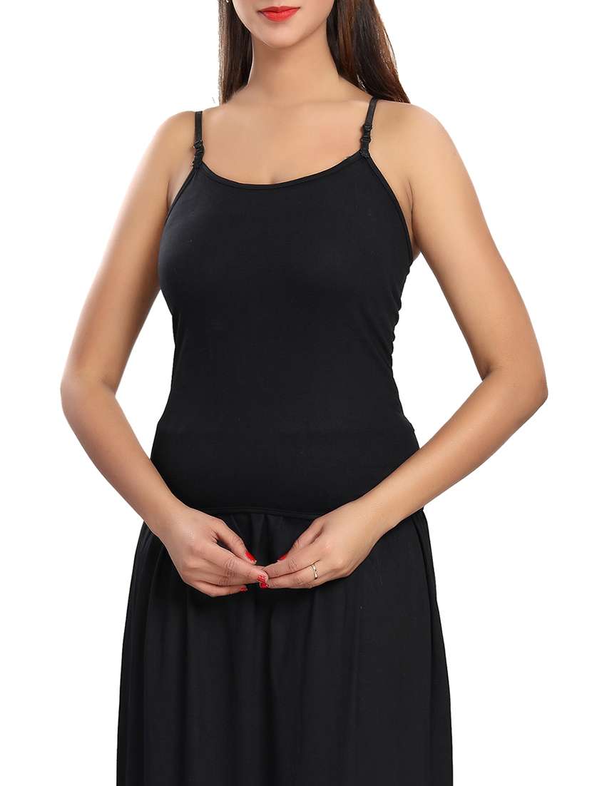 flower patch solid camisole 