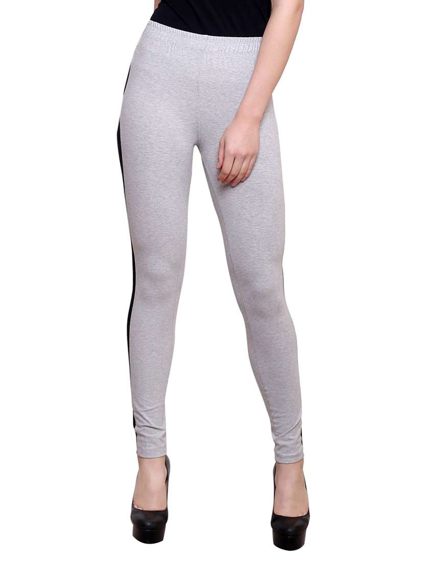 grey cotton leggings