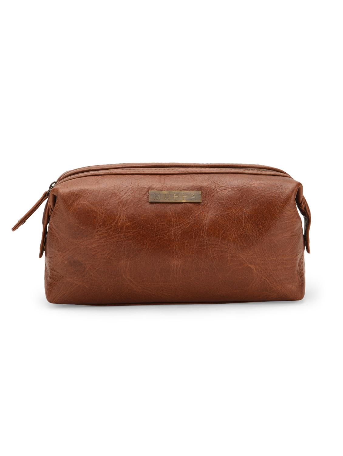 brown leather pouch - 12966947 - Zoom Image - 0