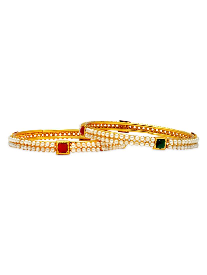 multi colored metal bangle