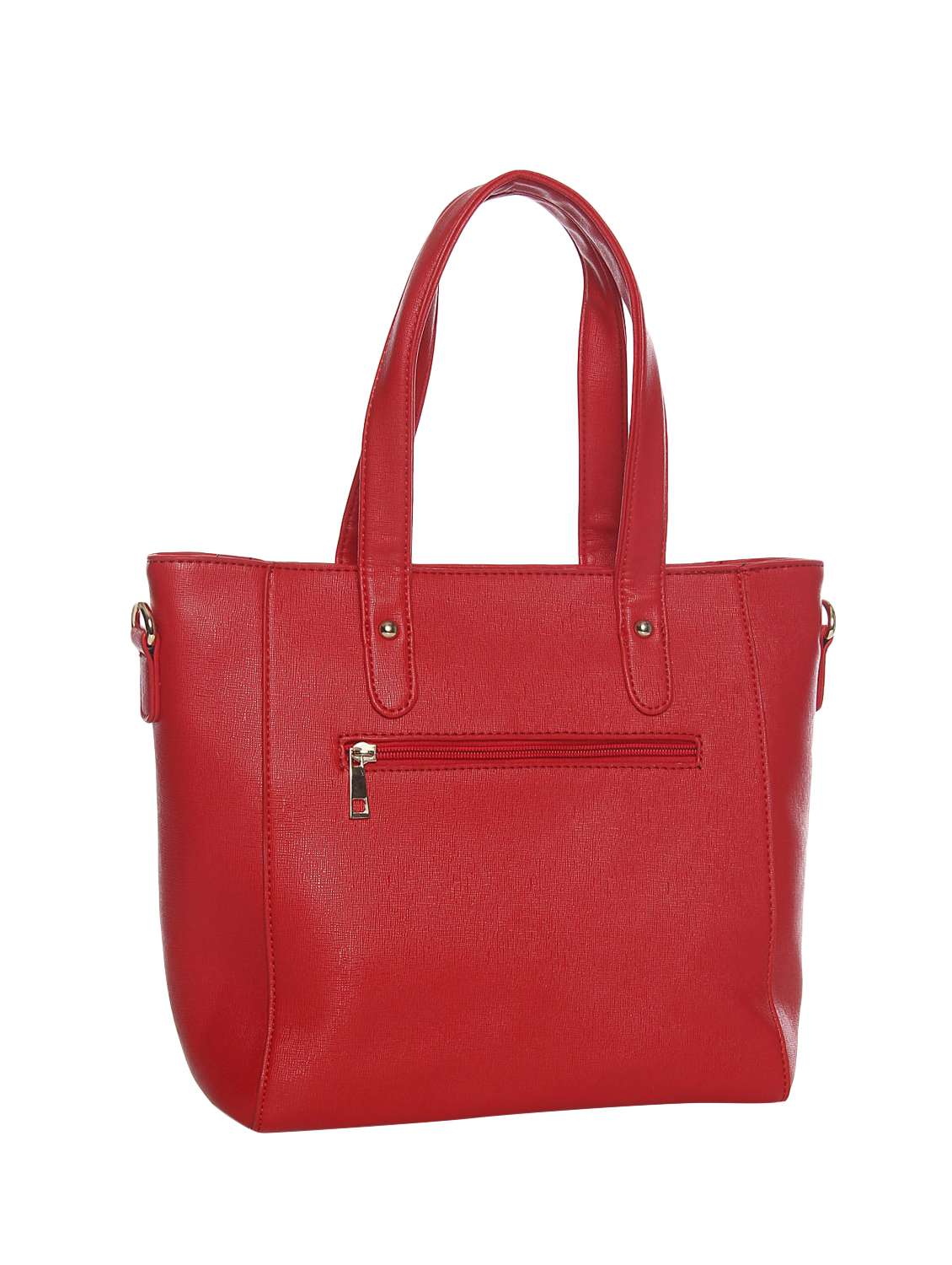 red leatherette handbag - 12973589 -  Standard Image - 1