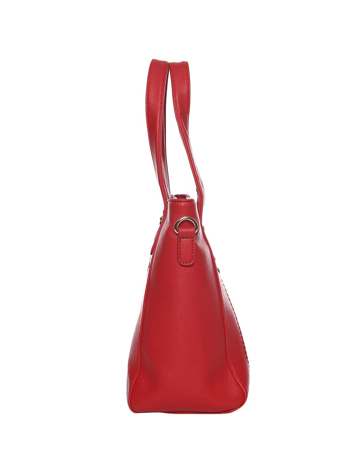 red leatherette handbag - 12973589 -  Standard Image - 4
