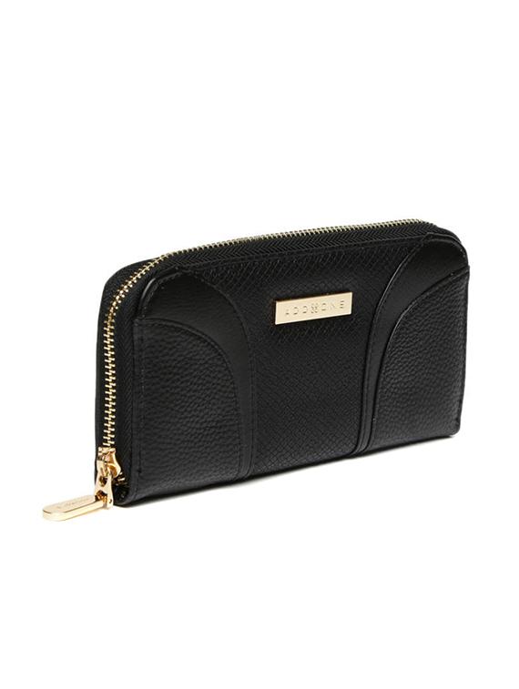 black leatherette wallet - 12973598 - Standard Image - 4