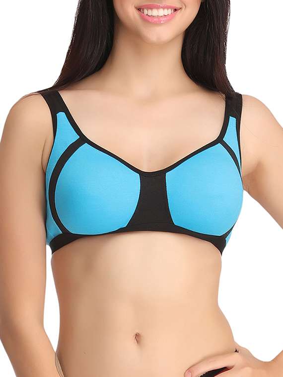 set of 2 multicolored cotton bras - 12975016 -  Standard Image - 1