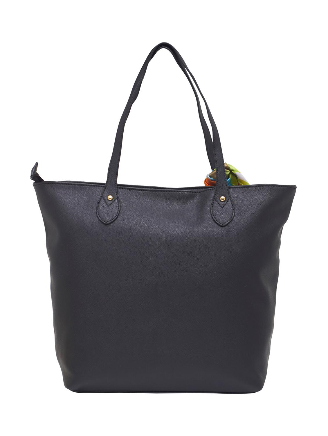 yellow synthetic leather tote - 12979975 - Standard Image - 1