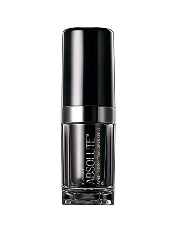 lakme absolute white intense skin cover spf 25 foundation (golden light - 04, 15 ml)
