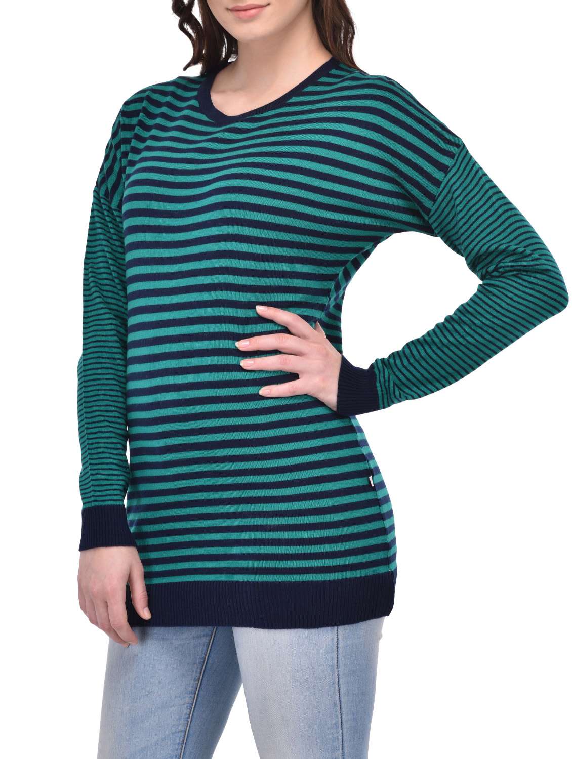 multi color acrylic pullover - 12983225 - Standard Image - 1
