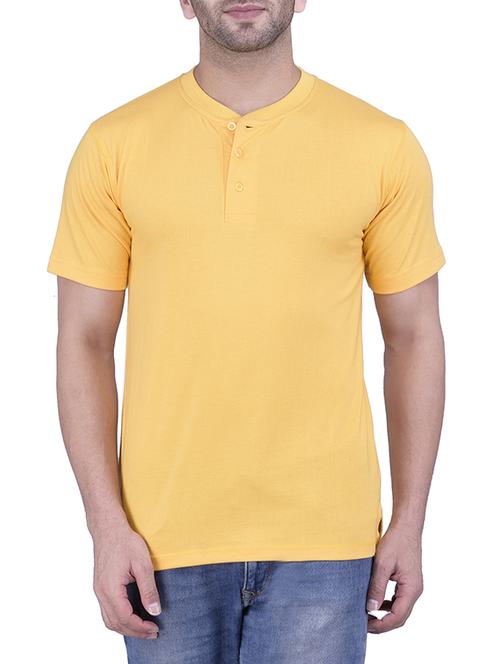yellow cotton tshirt - 12989291 - Standard Image - 0