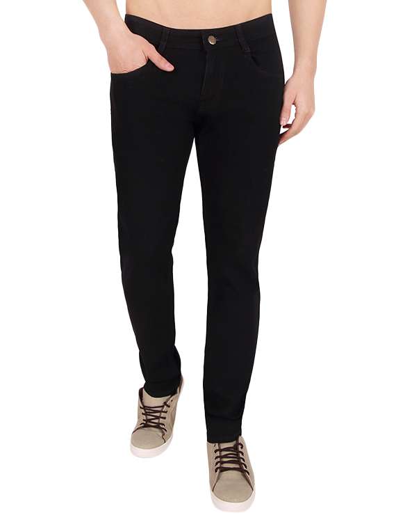 mens skinny fit plain jeans