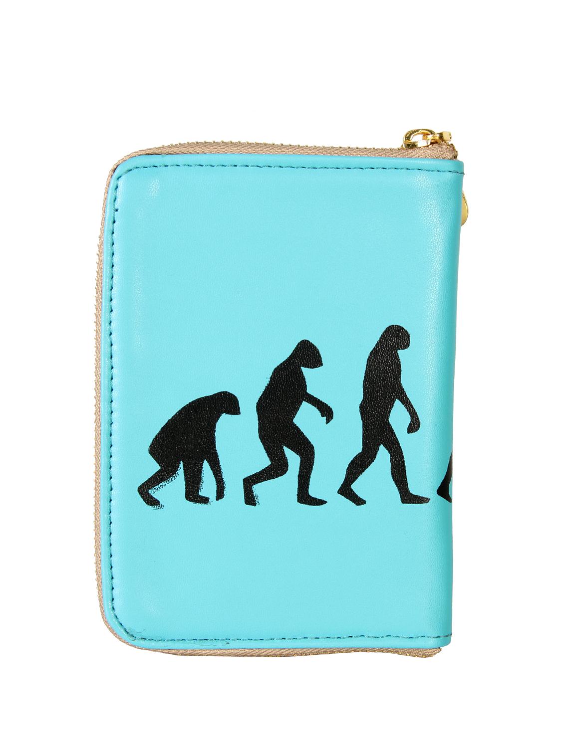 blue leatherette wallet - 12996863 -  Standard Image - 1