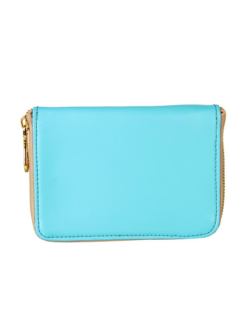 blue leatherette wallet - 12996867 - Standard Image - 1