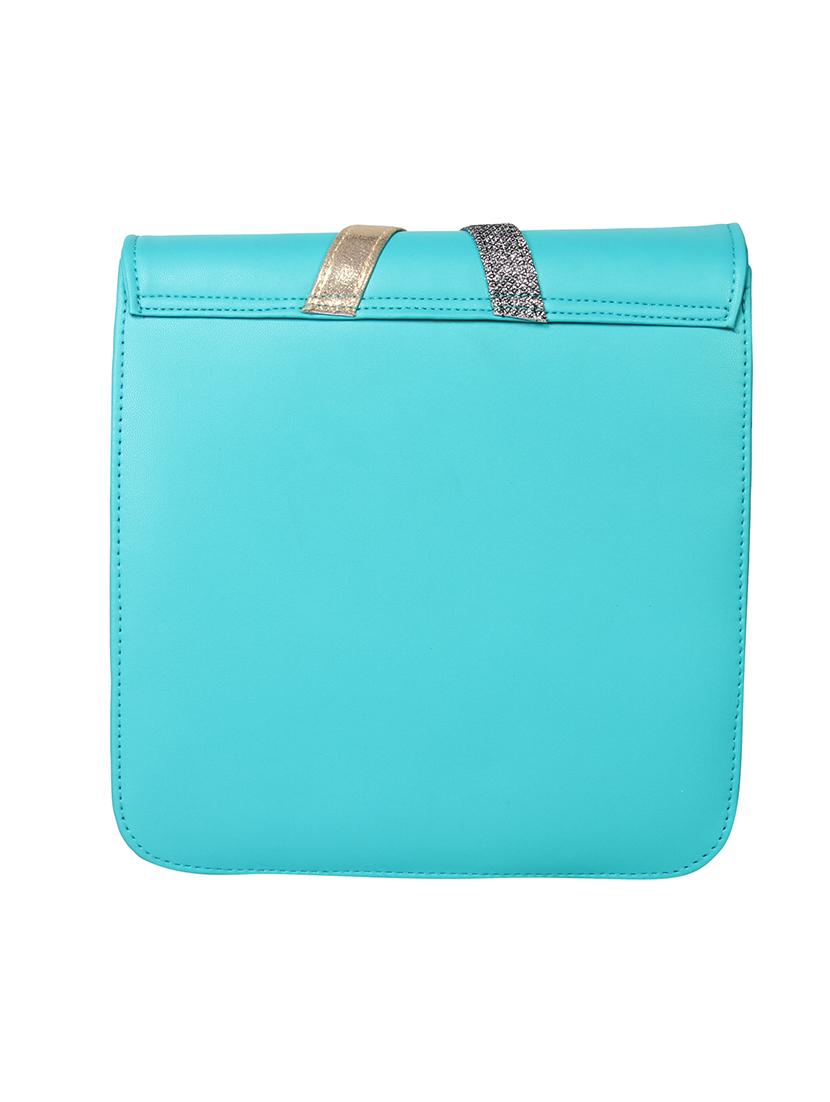 green leatherette  sling bag - 12996877 -  Standard Image - 1