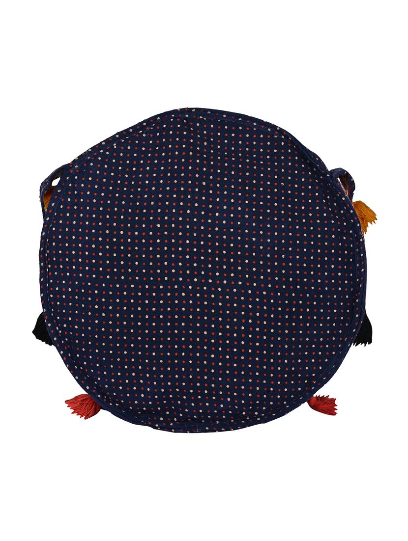 black cotton sling bag - 13027474 - Standard Image - 1