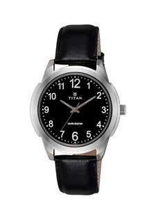 Buy online Titan Analog Black Dial Men's Watch - 1585sl08 from Watches ...