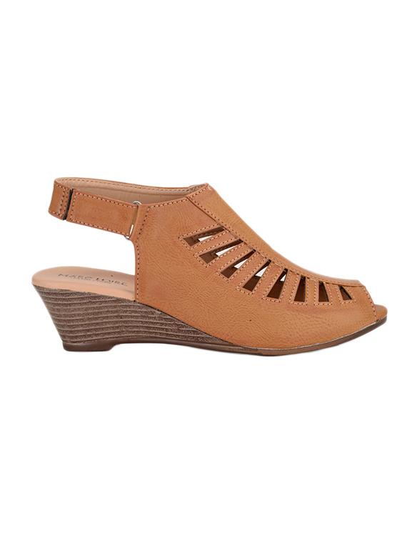 tan ankle strap sandal - 13033708 - Standard Image - 1