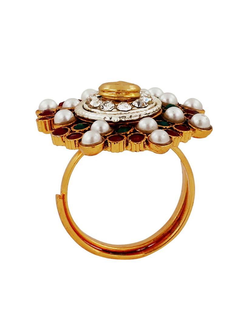 gold brass ring - 13048495 -  Standard Image - 1