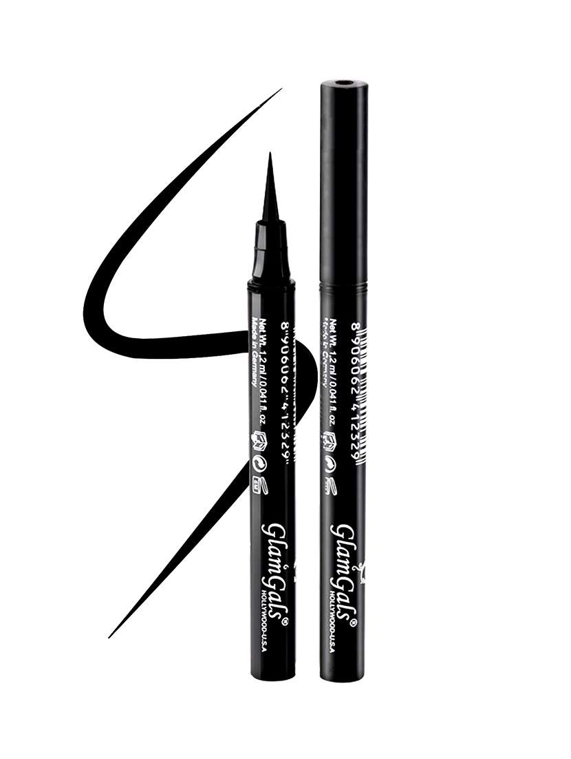 glamgals waterproof inkliner,black,1.2ml
