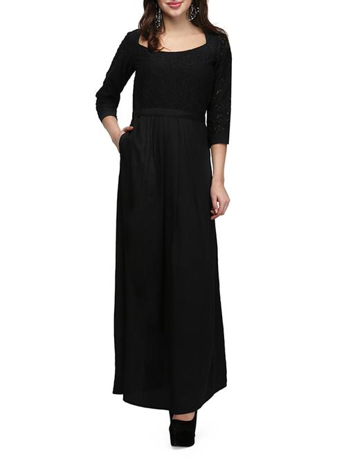 waist tie maxi dress - 13056277 - Standard Image - 0