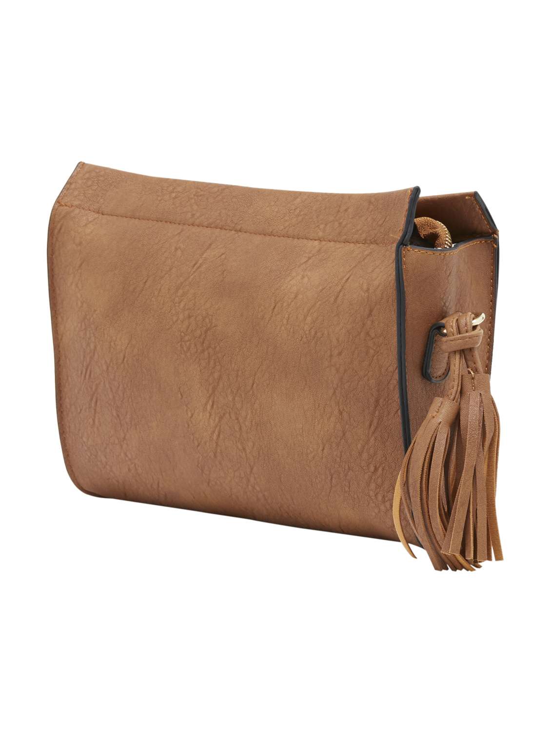 brown leatherette sling bag - 13064543 -  Standard Image - 4