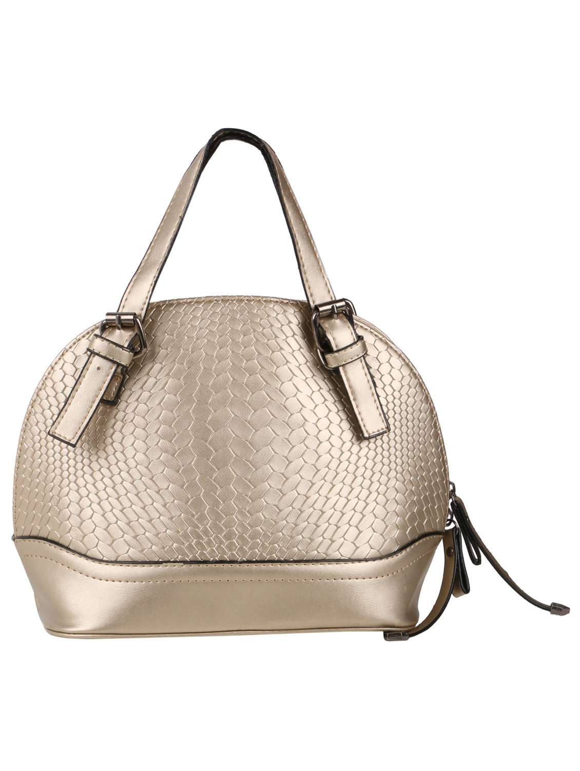 gold leatherette sling bag - 13064549 - Standard Image - 1