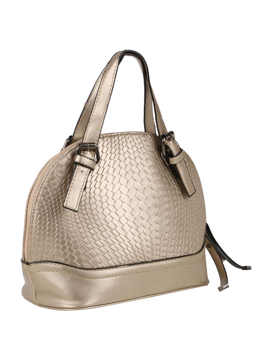 gold leatherette sling bag - 13064549 - Standard Image - 4