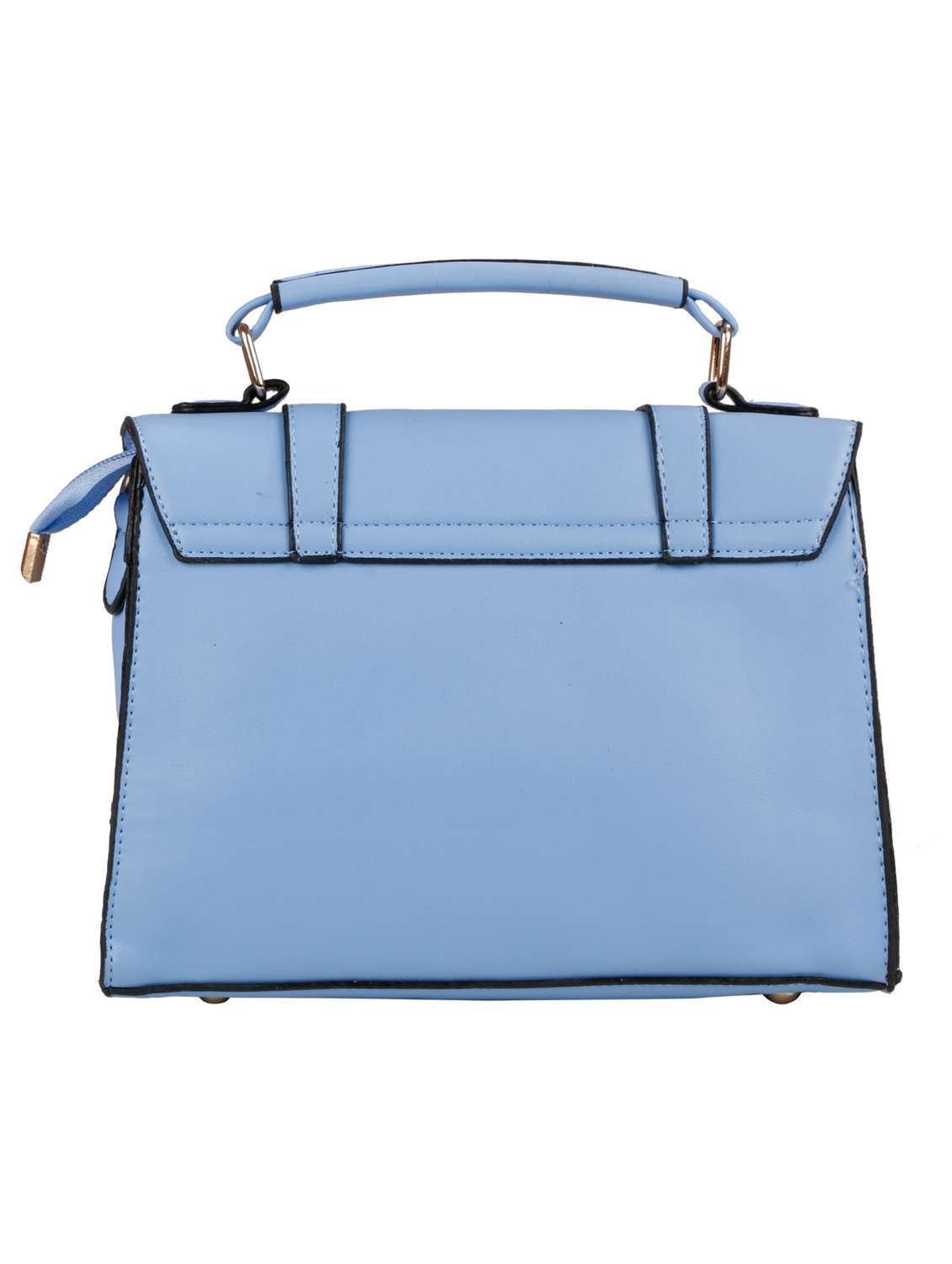 blue leatherette satchel - 13064553 -  Standard Image - 1