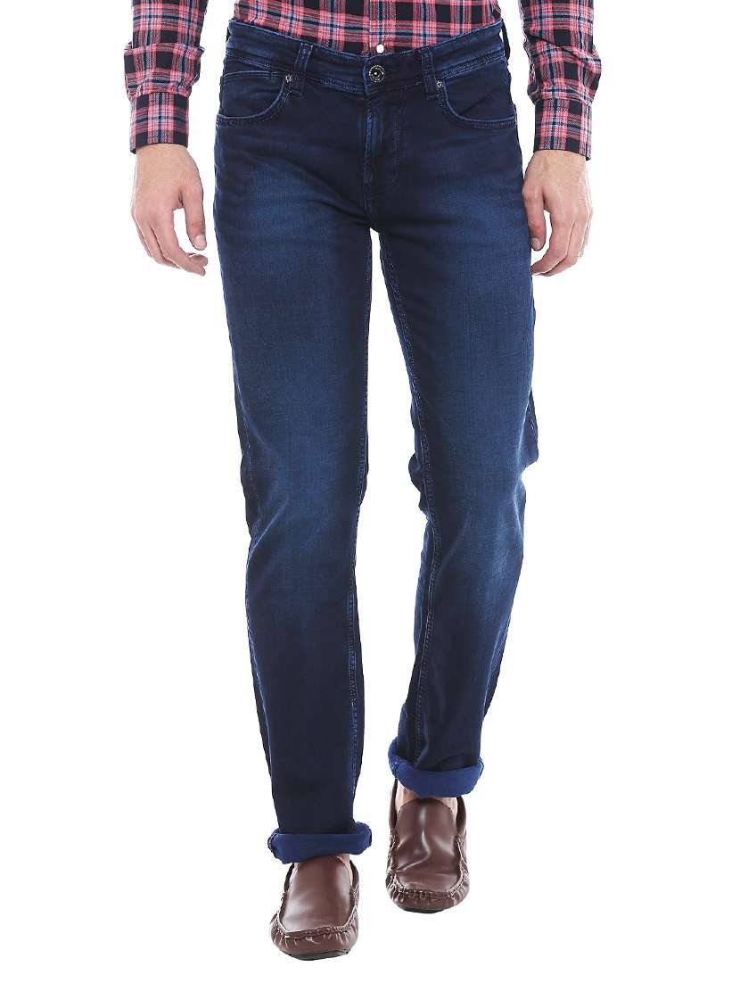 blue cotton jeans