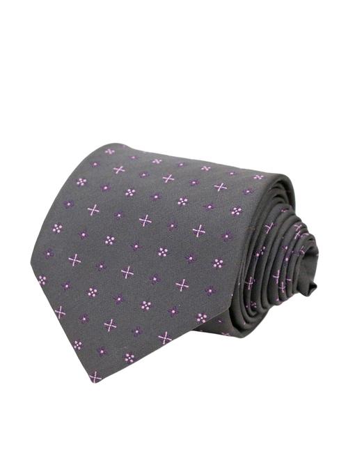 grey micro fiber tie - 13092352 -  Standard Image - 0