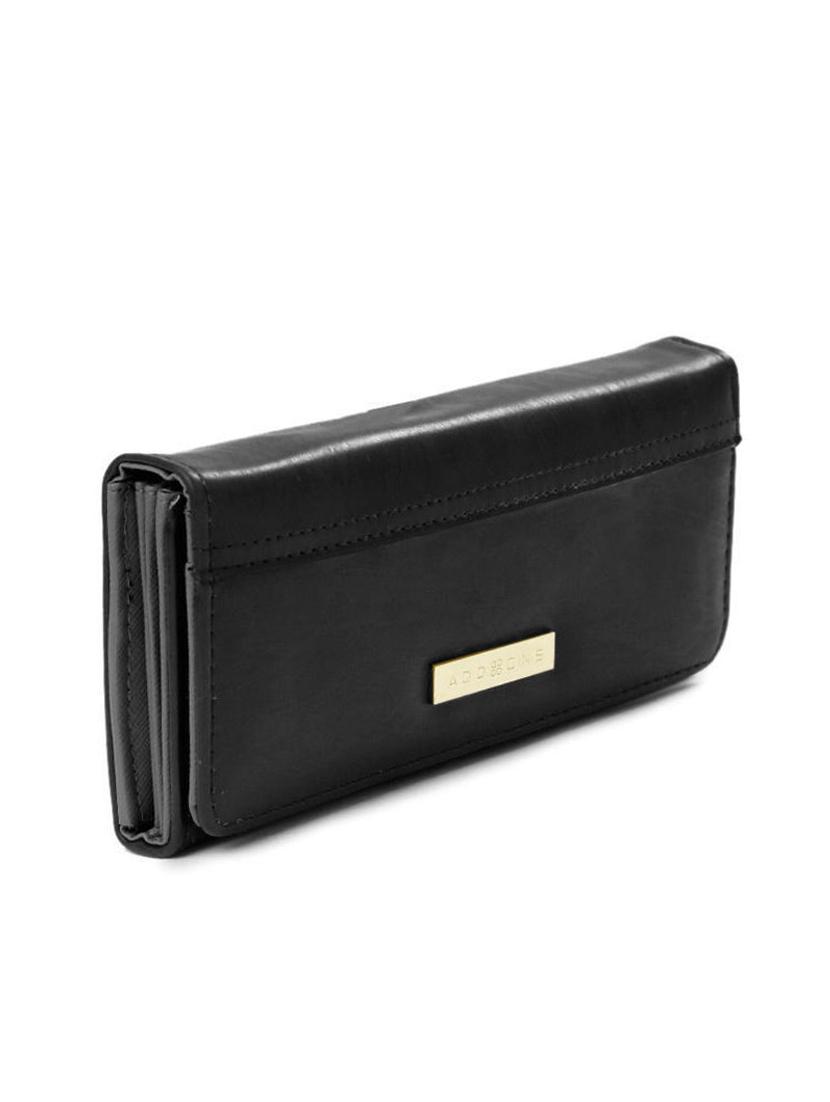 black leatherette wallet - 13093380 - Standard Image - 4