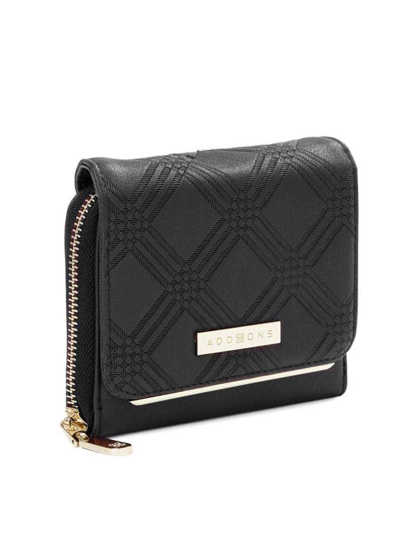 black leatherette wallet - 13093384 - Standard Image - 4