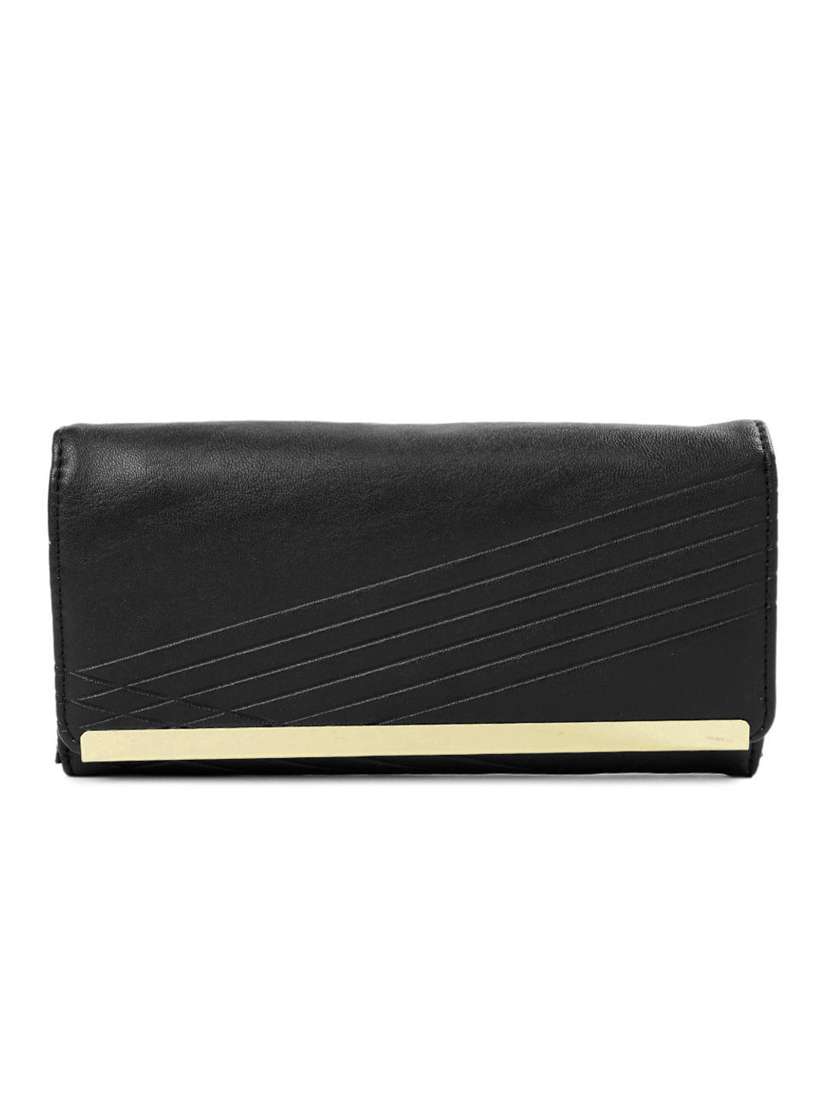 black leatherette wallet - 13093390 -  Standard Image - 1