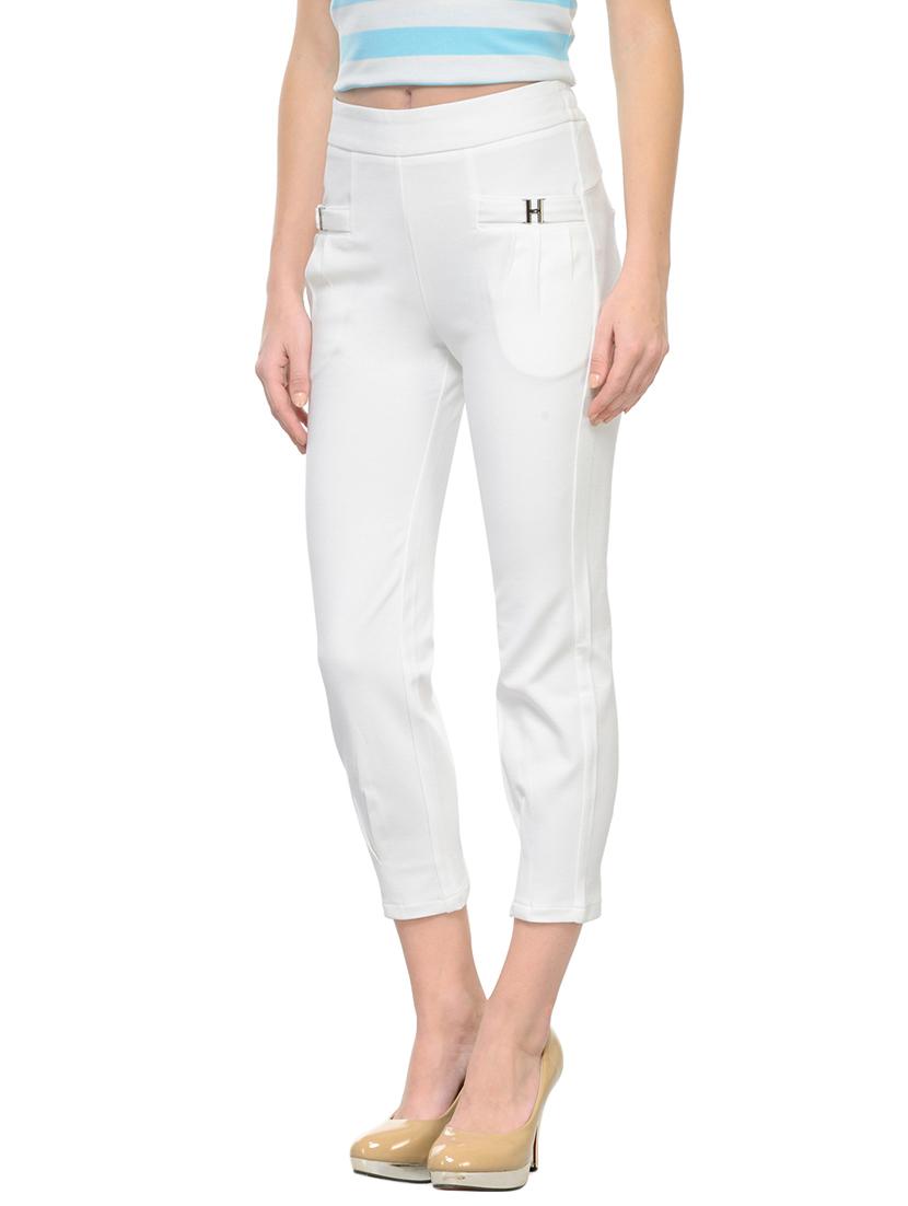 white cotton jeggings - 13096890 - Standard Image - 1