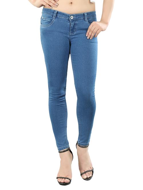 women's plain slim fit jeans - 13104942 -  Standard Image - 0