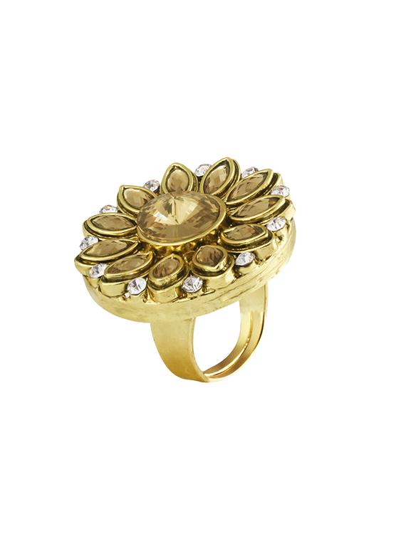 gold brass ring - 13109897 - Standard Image - 1
