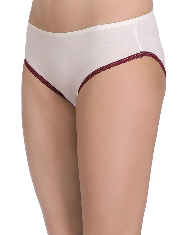 white cotton panty - 13119669 - Standard Image - 1