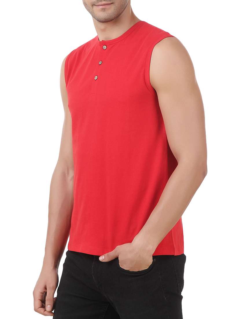 red cotton tshirt - 13123824 -  Standard Image - 1