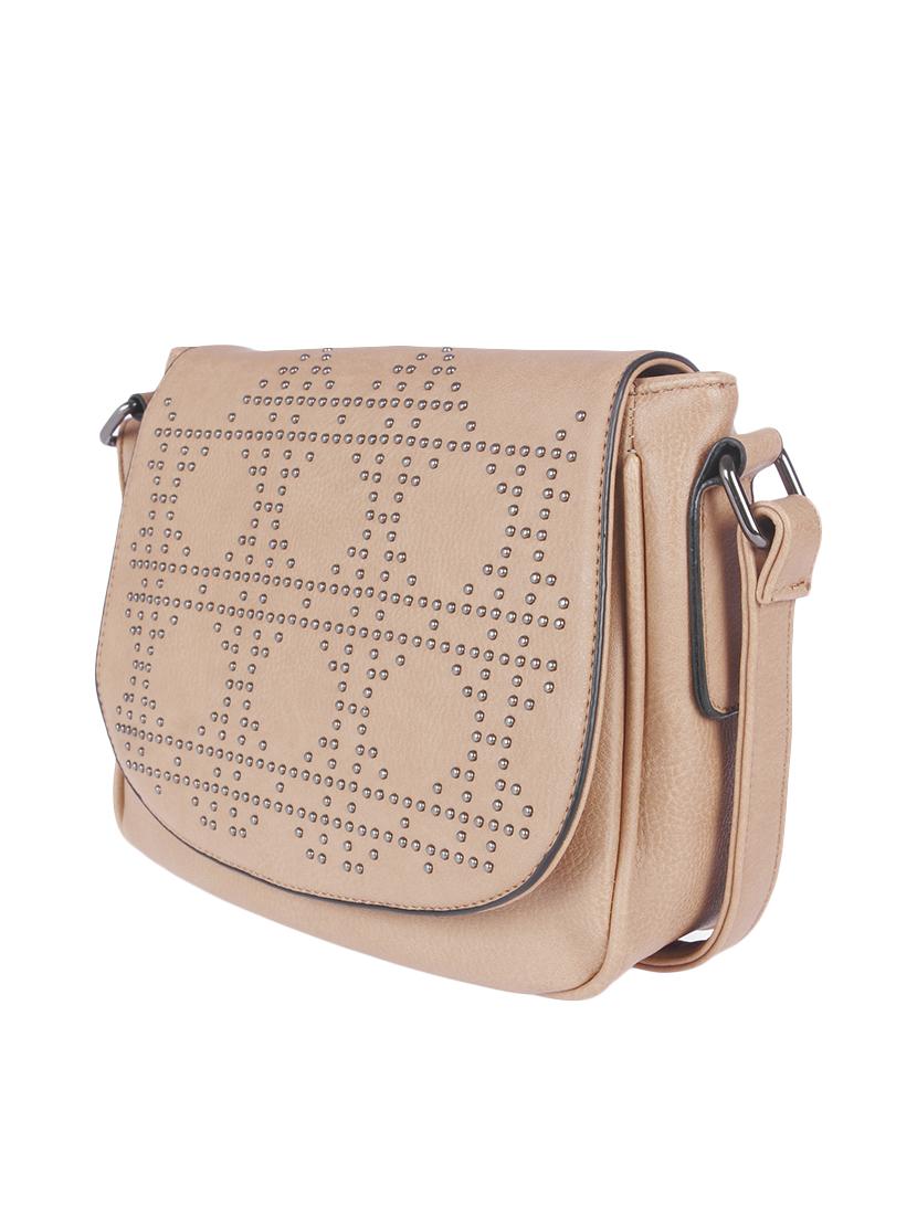 Beige Leatherette Sling Bag By Fur Jaden Online Ping For Beige Leatherette Sling Bag 13125031 Zoom Image 5