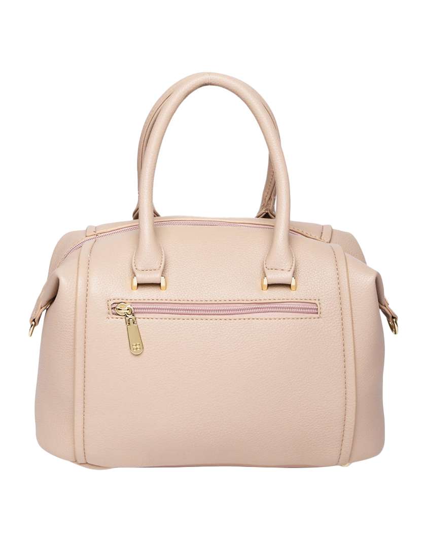 pink leatherette handbag - 13128210 - Standard Image - 1
