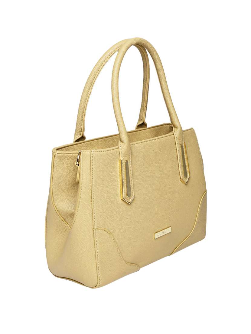 beige leatherette handbag - 13128212 - Standard Image - 4