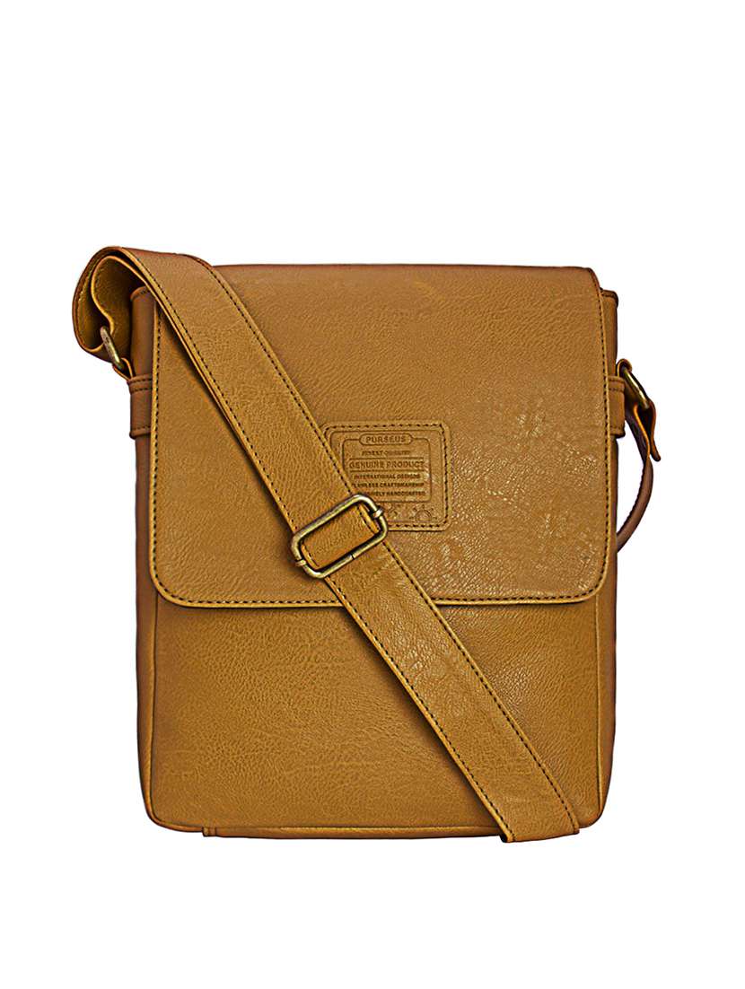 tan polyester messenger messengerbag