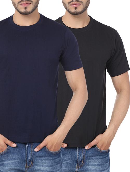 solid cotton t-shirts (set of 2) - 13155435 -  Standard Image - 0