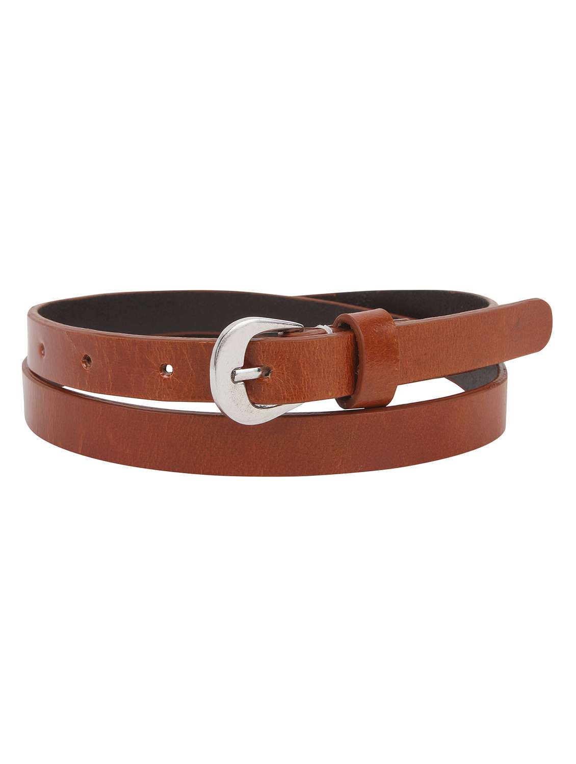 genuine leather tan belt - 13159707 -  Standard Image - 1