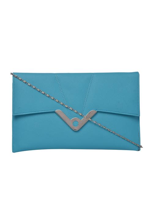 light blue solid regular sling bag - 13163544 - Standard Image - 0
