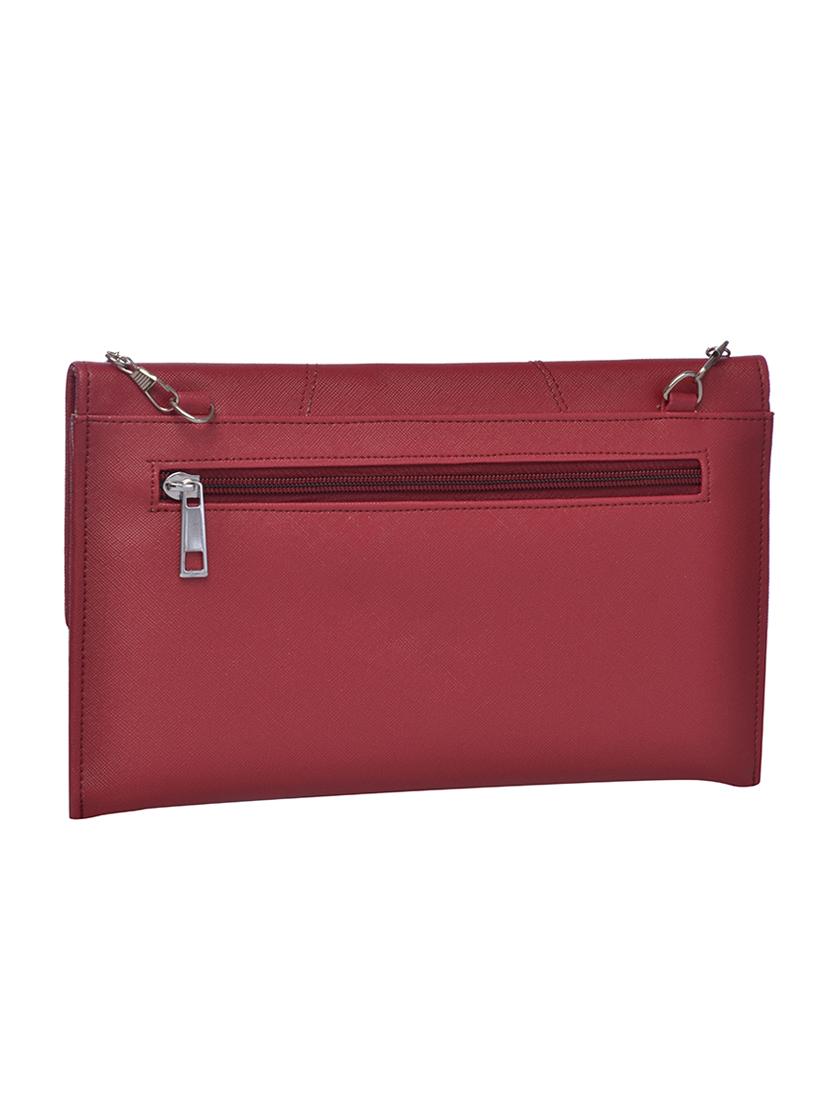 red leatherette  sling bag - 13163545 -  Standard Image - 1