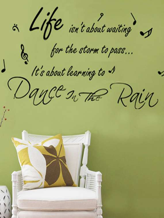 wall sticker (life,wall covering area  39 x 27 inch)