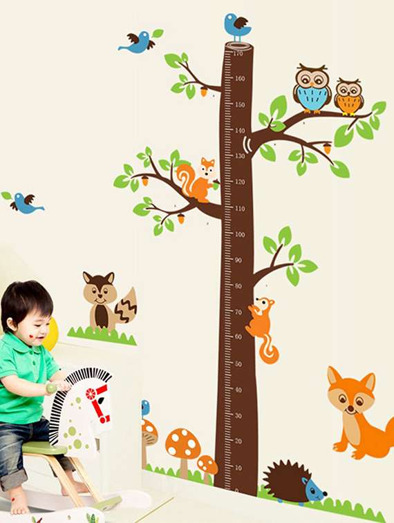 wall sticker (map tree,wall covering area  74 x 74 inch)