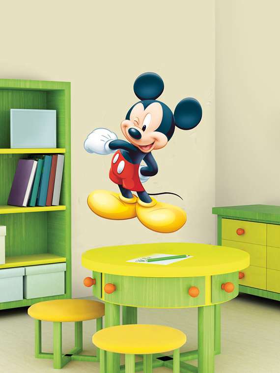 wall sticker (punch mouse,wall covering area  22 x 28 inch)